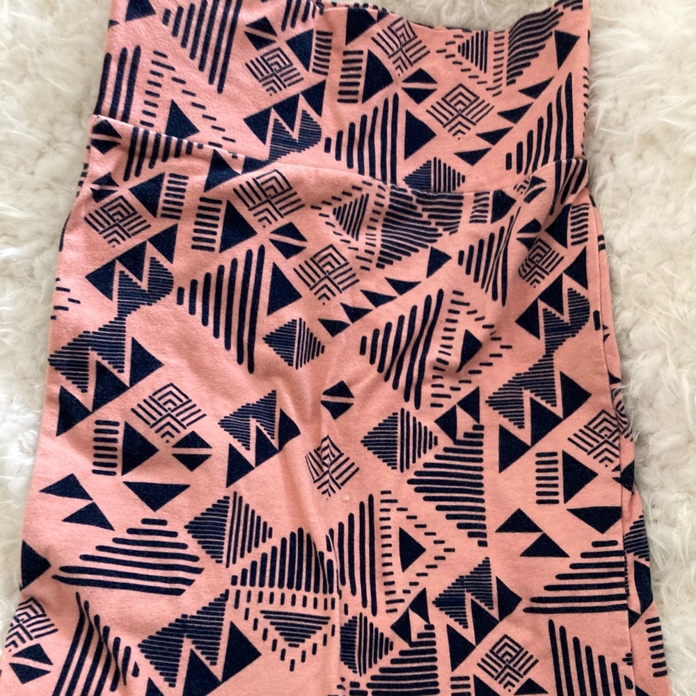 Pink and blue printed mini skirt💓💙